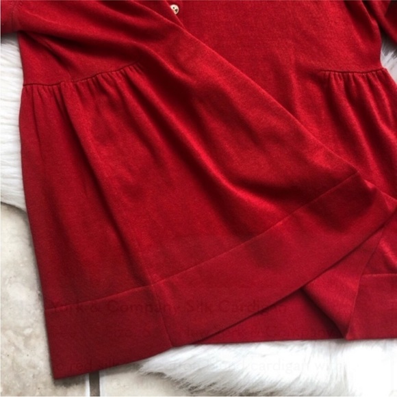 New York & Company Silk Cardigan - Picture 4 of 5